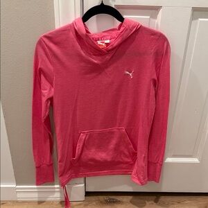 Puma Women’s Bright Pink Lightweight Hoodie